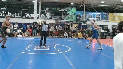 162 lbs Rr Rnd 2 - Riley Moore, Sly Fox Black - HSC vs Jeremy Marsella, Triumph Blue - HSC