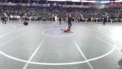 70 lbs Semifinal - Brody Crumly, Petersburg vs Seth Glover, Brushy WC