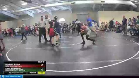 95 lbs Round 1 - Denzel Lazo, Mafia Wrestling Crew vs Skylin Darnell, Hard Rock Wrestling Club