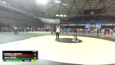 63 lbs Champ. Round 1 - Dominic Cardenas, Maddogs Wrestling vs Isaac Ozuna, Asylum Wrestling Club