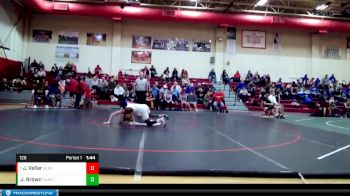 126 lbs Quarterfinal - John Vallar, Chatham (Glenwood) vs Jaylin Brown, Cahokia (H.S.)