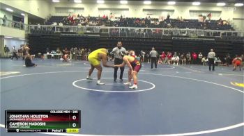 285 lbs Cons. Round 5 - Cameron Madoshi, Chabot College vs Jonathan Houston, Sacramento City College