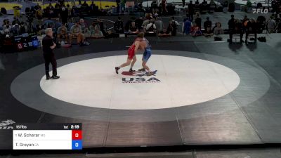 157 lbs Rnd Of 32 - Will Scherer, MO vs Tigran Greyan, CA