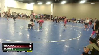 145 lbs Semis & Wb (16 Team) - Amelia Parizo, Charlies Angels Florida Pink vs Joli Beston, Team Montana Gold