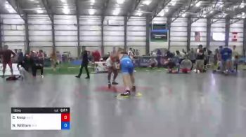 92 kg Round Of 16 - Christian Knop, Wolfpack Wrestling Club vs Nicholas Willham, Indiana RTC