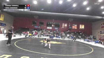 117 lbs 1st Place Match - Karissa Turnwall, Emmanuel University vs Jenna Anderson, Presbyterian