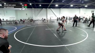 109 lbs Semifinal - Alexis Avis Labus, NM Royalty vs Mia Hernandez, Threshold WC