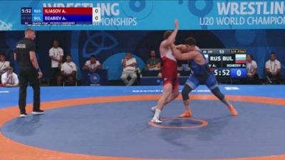 130 kg 1/4 Final - Ali Iliasov, Russia vs Alan Dzabiev, Bulgaria