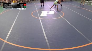 112-116 lbs Quarterfinal - Liam Bissman, Hononegah Wrestling Club vs Baylan Hendrickson, Pardeeville Boys Club Youth Wr
