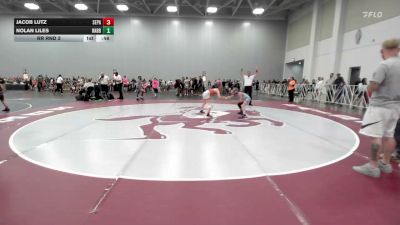 95 lbs Rr Rnd 3 - Jacob Lutz, SEPA BLUE - EL vs Nolan Liles, Rabbit Wrestling Club - EL