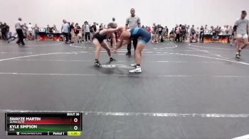 129 lbs Semifinal - Swayze Martin, Alpha Elite vs Kyle Simpson, C2X