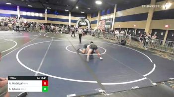 175 lbs Consi Of 32 #2 - Nicholas Madrigal, Royal Regime vs Albert Adams, Wolf Den