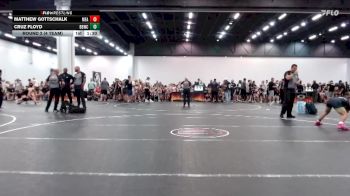 120 lbs Round 2 (4 Team) - Cruz Floyd, Bulloch Bandits Wrestling Club vs Matthew Gottschalk, MF Army