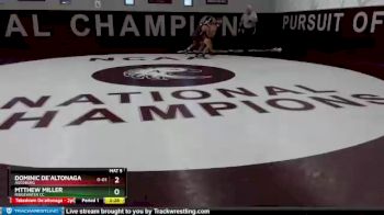 125 lbs Champ. Round 1 - Dominic De`altonaga, Augsburg vs Mtthew Miller, Ridgewater CC
