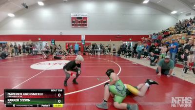 44-46 lbs Round 3 - Maverick Grossnickle, Eaton Reds WC vs Parker Sisson, HRA