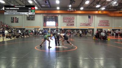 115 lbs Champ. Round 1 - Ava Hendricks, South Tama vs Haylie Ayala, Cedar Rapids Kennedy