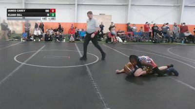 96 lbs Round 5 (8 Team) - James Carey, Rogue WC vs Elijah Gill, Project X