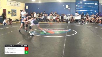 120 lbs Consi Of 16 #1 - Jacob Fleitas, Fort Pierce Central vs Enrique Sanchez, Maximum Performance