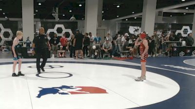 31 kg Cons. Rd Of 16 - Jackson Caporiccio, Apex Wrestling Academy vs Wayne Bajza, Athlos Wrestling