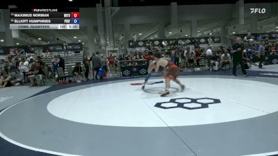 79 kg Cons. Quarters - Maximus Norman, Bears Regional Training Center vs Elliott Humphries, Pennsylvania RTC
