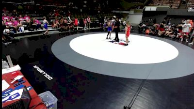 105 lbs Mason Lopez, SAWA - Sacramento Area Wrestling Association vs Braydon Perales, SJWA - San Joaquin Wrestling Association