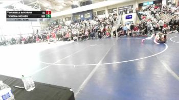 140 lbs Cons. Semi - Danielle Navarro, Hillcrest vs Emelia Welker, Ridgeline