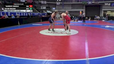 7A 285 lbs Cons. Semi - Barron Criddle, Thompson HS vs Jacob Wilson, Baker HS