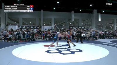 86 lbs Champ. Round 1 - Dennis Iraheta, World Team Training Center vs Nicholas Fox, Panther Wrestling Club RTC