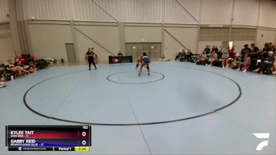 152 lbs Placement Matches (8 Team) - Kylee Tait, Ohio Red vs Gabby Reid, Pennsylvania Blue