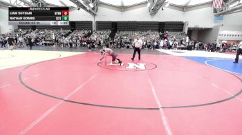 128-H lbs Round Of 32 - Liam Suydam, Moorestown vs Nathan Gomes, Estebuilt WC