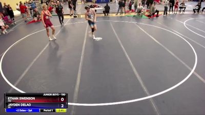 190 lbs Cons. Semi - Ethan Swenson, MN vs Jayden Delao, WI