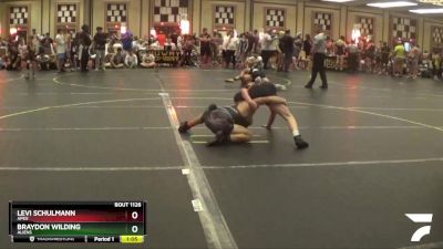 130 lbs Cons. Round 4 - Braydon Wilding, Aliens vs Levi Schulmann, Apex