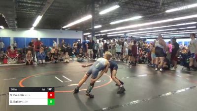 70 lbs Rr Rnd 5 - Savino DeJuliis, All American vs Gunner Bailey, Elemonators