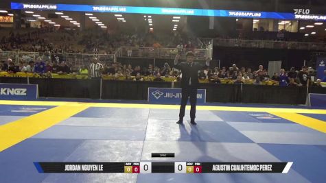 Agustin Cuauhtemoc Perez vs Jordan Nguyen Le 2025 Pan Kids Jiu-Jitsu IBJJF Championship