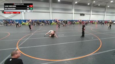132 lbs Champ. Round 1 - Luke Kibelbek, Unattached vs Zak Massaro, Unattached
