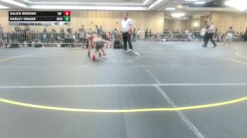72 lbs Consi Of 8 #1 - Salice Briseno, Top Rank Hammers vs Harley Orians, Gold Rush Wr Ac