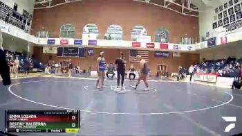 191 lbs Quarterfinal - Emma Lozada, Emory & Henry vs Destiny Baltierra, Limestone University