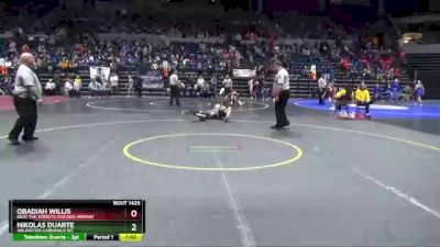 86 lbs Quarterfinal - Nikolas Duarte, Arlington Cardinals WC vs Obadiah Willis, Beat The Streets Chicago-Midway