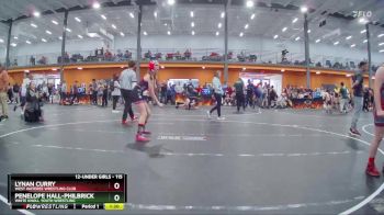 115 lbs Round 2 - Lynan Curry, West Wateree Wrestling Club vs Penelope Hall-Philbrick, White Knoll Youth Wrestling