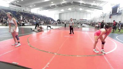 116 lbs Consi Of 4 - Jayden Ybarra, Team Jackrabbits vs Leann Krause, YV Wrestling