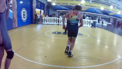 132 lbs Quarters & Wb (16 Team) - Trysten Frey, Pasco Wolfpack vs Aquiles Castillo, Cypress Creek