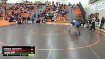 190 lbs Cons. Semi - Manny Aller, Columbian (Tiffin) vs Jackson Dougherty, Manchester