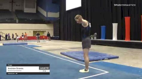 Andrew Graves - Floor, Branch Gymnastics - 2021 USA Gymnastics Development Program National Championships