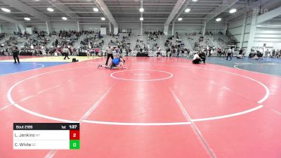 220 lbs Round Of 16 - Luke Jenkins, MT vs Connor White, SC