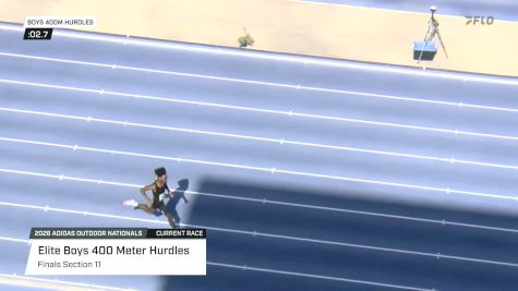 High School Boys' 400m Hurdles Elite, Finals 11