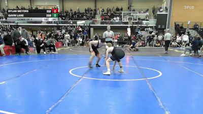 132 lbs Consi Of 4 - Dylan Meyers, Ridgefield vs Gavin Lane, Shawsheen