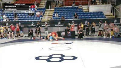190 lbs Cons. Rd Of 32 - Peter Wilson, Tennessee vs Elliott Karol, Minnesota
