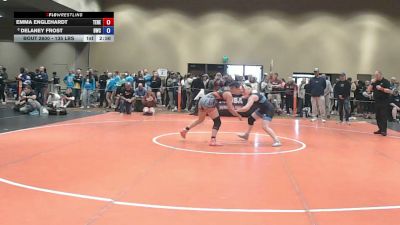 135 lbs Champ. Rd Of 16 - Emma Englehardt, Team Renegade vs Delaney Frost, Diehard Wrestling Club