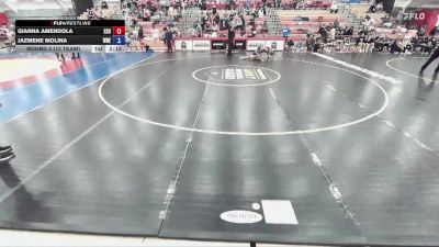 131 lbs Round 4 (12 Team) - Gianna Amendola, East Stroudsburg University vs Jazmene Molina, Western New England