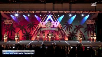 Sonic Elite Olympia - Samurai [2026 L1 Youth - Small Day 1] 2026 Aloha Portland Showdown